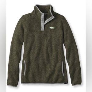 L.L. Bean Women's Olive Green Sweater
